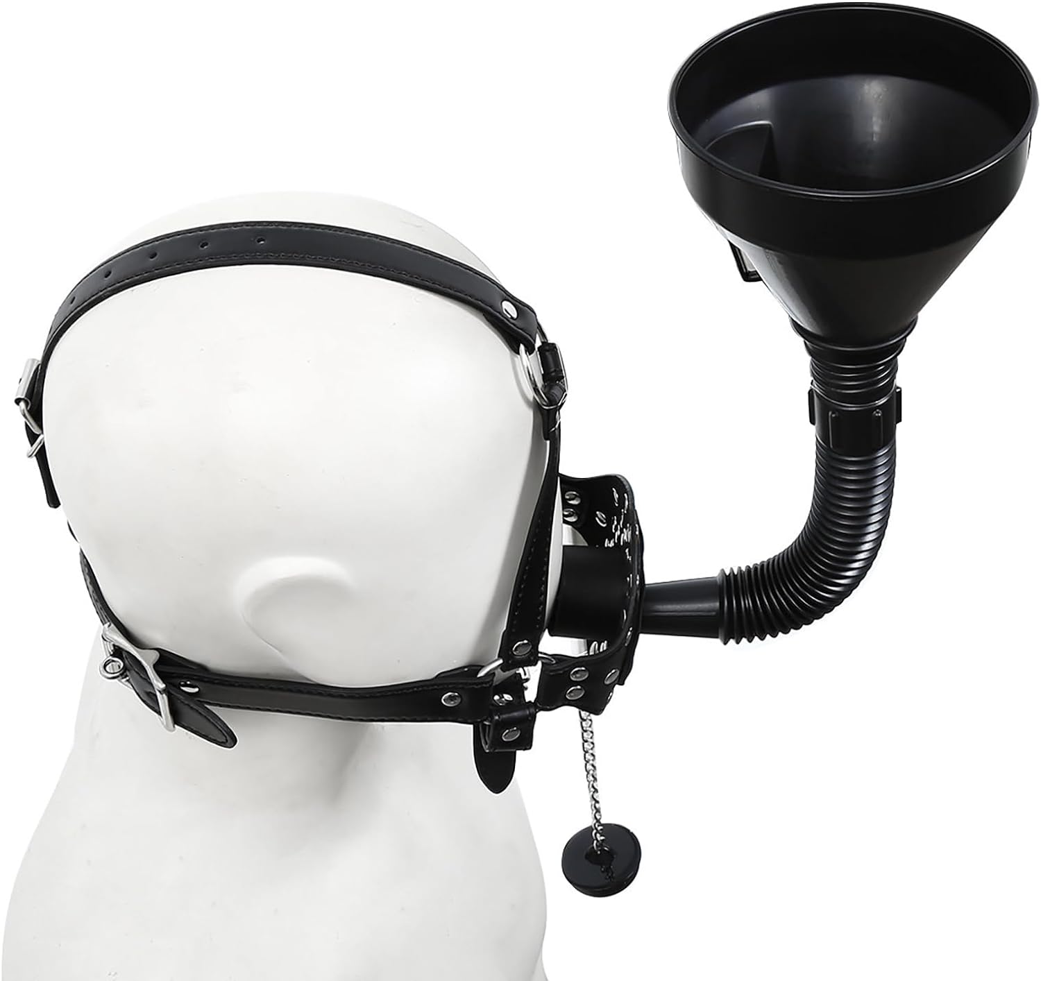 Extreme BDSM Funnel Sex Mask_SinfulX_premium_sex_toys