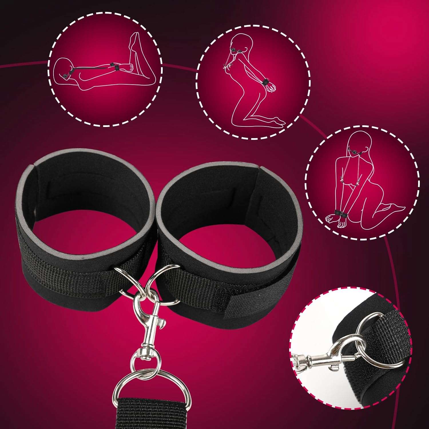 Front & Back BDSM Bondage Restraints_SinfulX_premium_sex_toys