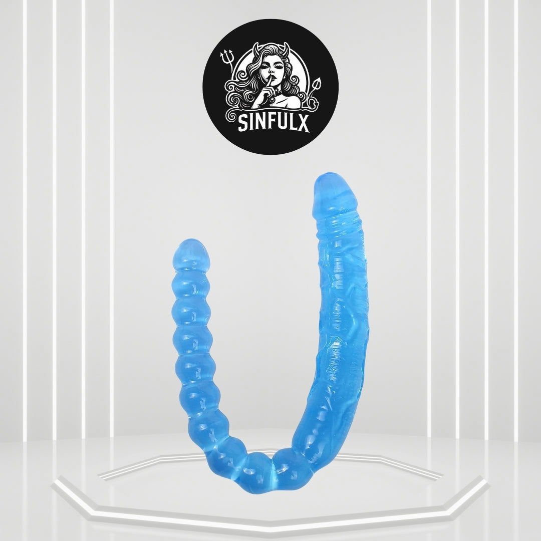 GildedRush Double - Ended Dildo for Dual Pleasure - SinfulX