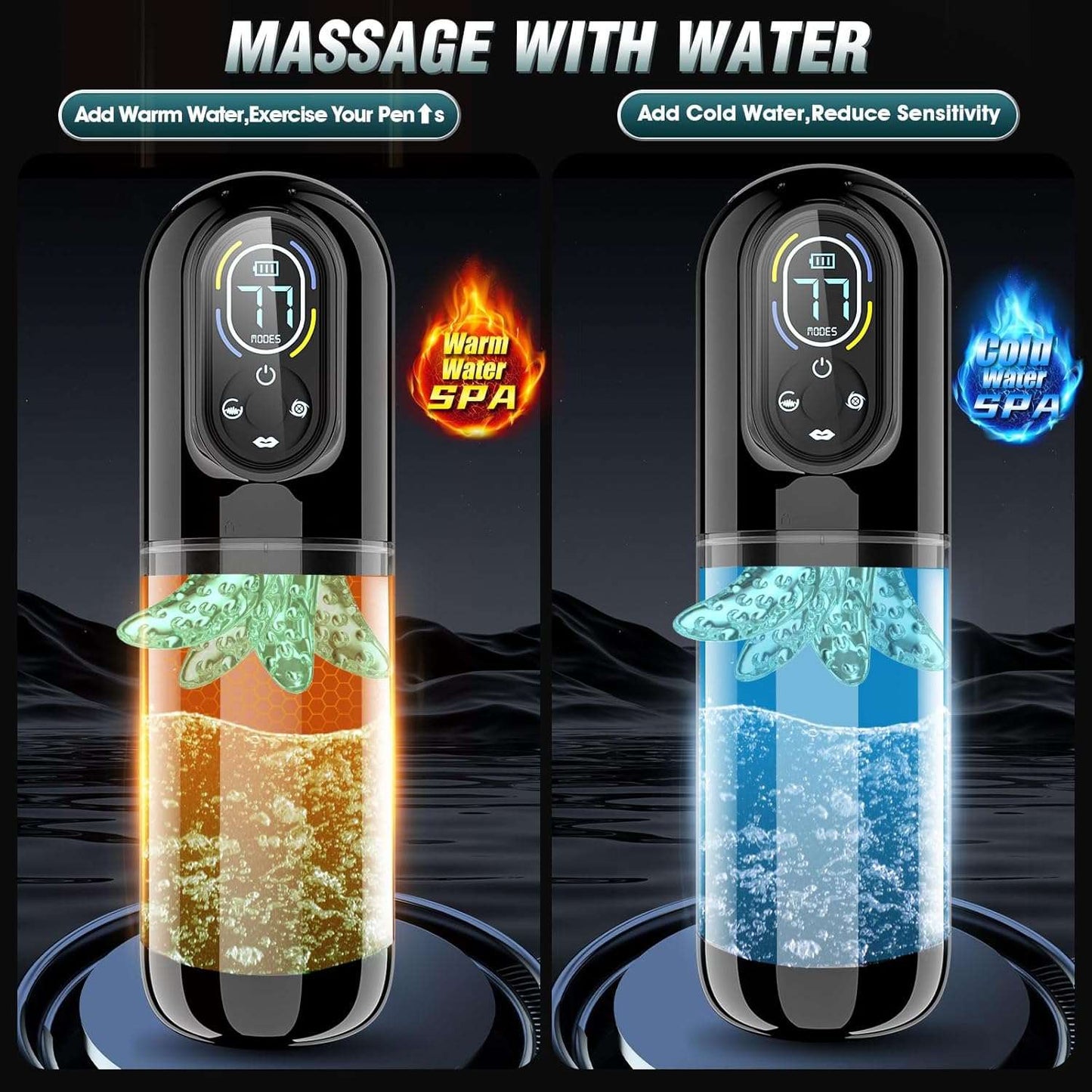 GripVault Enhanced Penis Pump Male Stroker - SinfulX