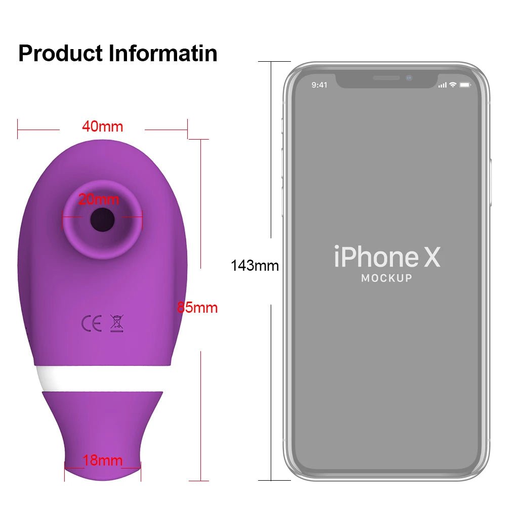 AeroLick 2X Suction Pro Vibrator - SinfulX - Personal Care > Sexual Wellness > Clitoral Suction Vibrator