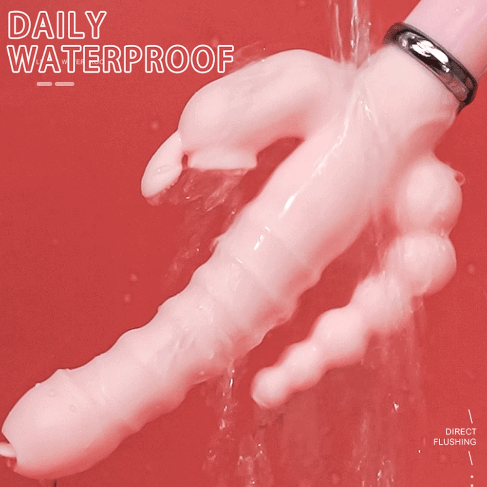 TriFusion 3 - in - 1 Rabbit Tongue Vibrator - SinfulX - Personal Care > Sexual Wellness > G - Spot Vibrator