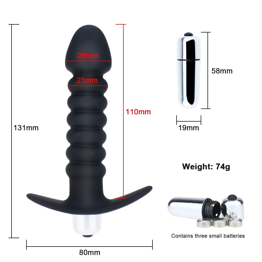 FlexCore Prostate Vibrating Butt Plug - SinfulX - Personal Care > Sexual Wellness > Prostate Massager