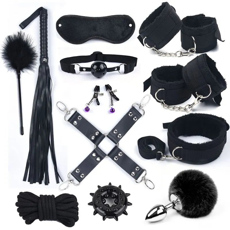 ShadowBound BDSM Bondage Kit for Couples - SinfulX - Personal Care > Sexual Wellness > BDSM Restraints