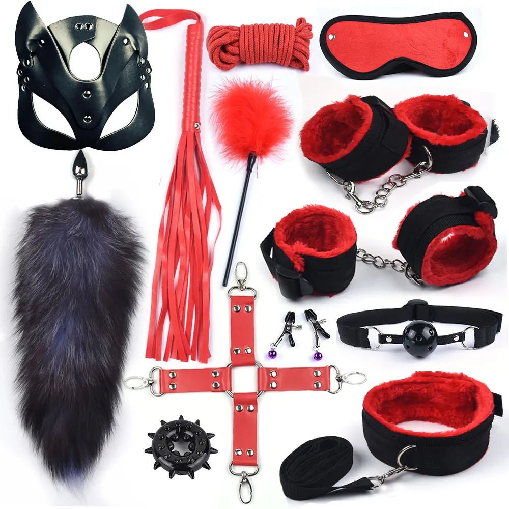 ShadowBound BDSM Bondage Kit for Couples - SinfulX - Personal Care > Sexual Wellness > BDSM Restraints