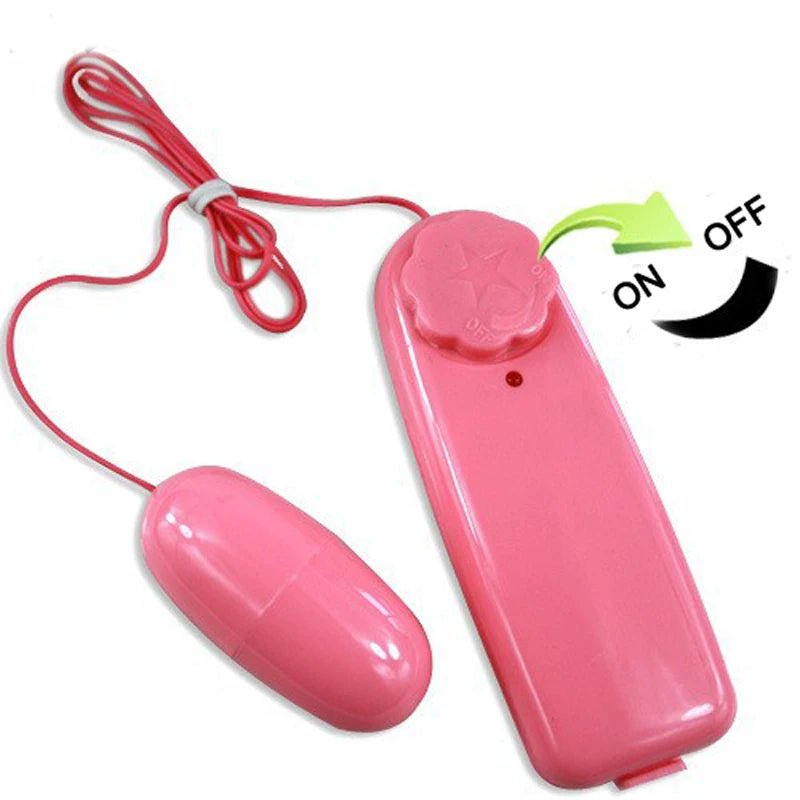 StealthPulse Wired Control Bullet Vibrator - SinfulX - Personal Care > Sexual Wellness > Egg Vibrator