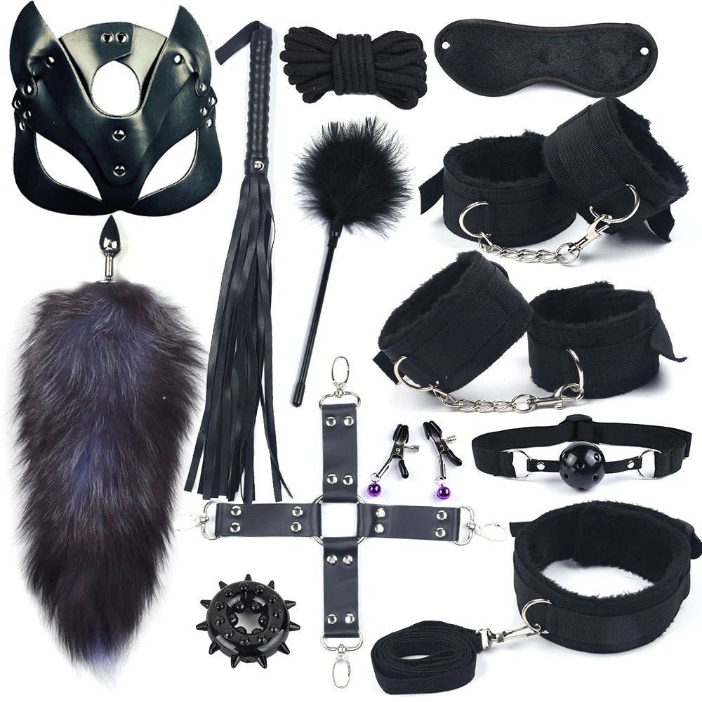 ShadowBound BDSM Bondage Kit for Couples - SinfulX - Personal Care > Sexual Wellness > BDSM Restraints