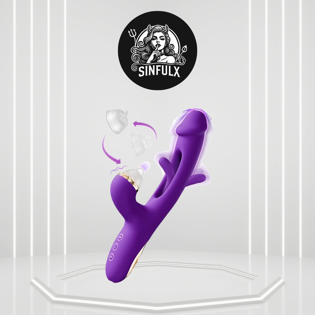 FlexPulse Dildo Vibrating Stimulator_SinfulX_premium_sex_toys