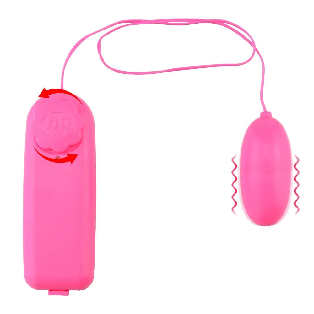 StealthPulse Wired Control Bullet Vibrator - SinfulX - Personal Care > Sexual Wellness > Egg Vibrator