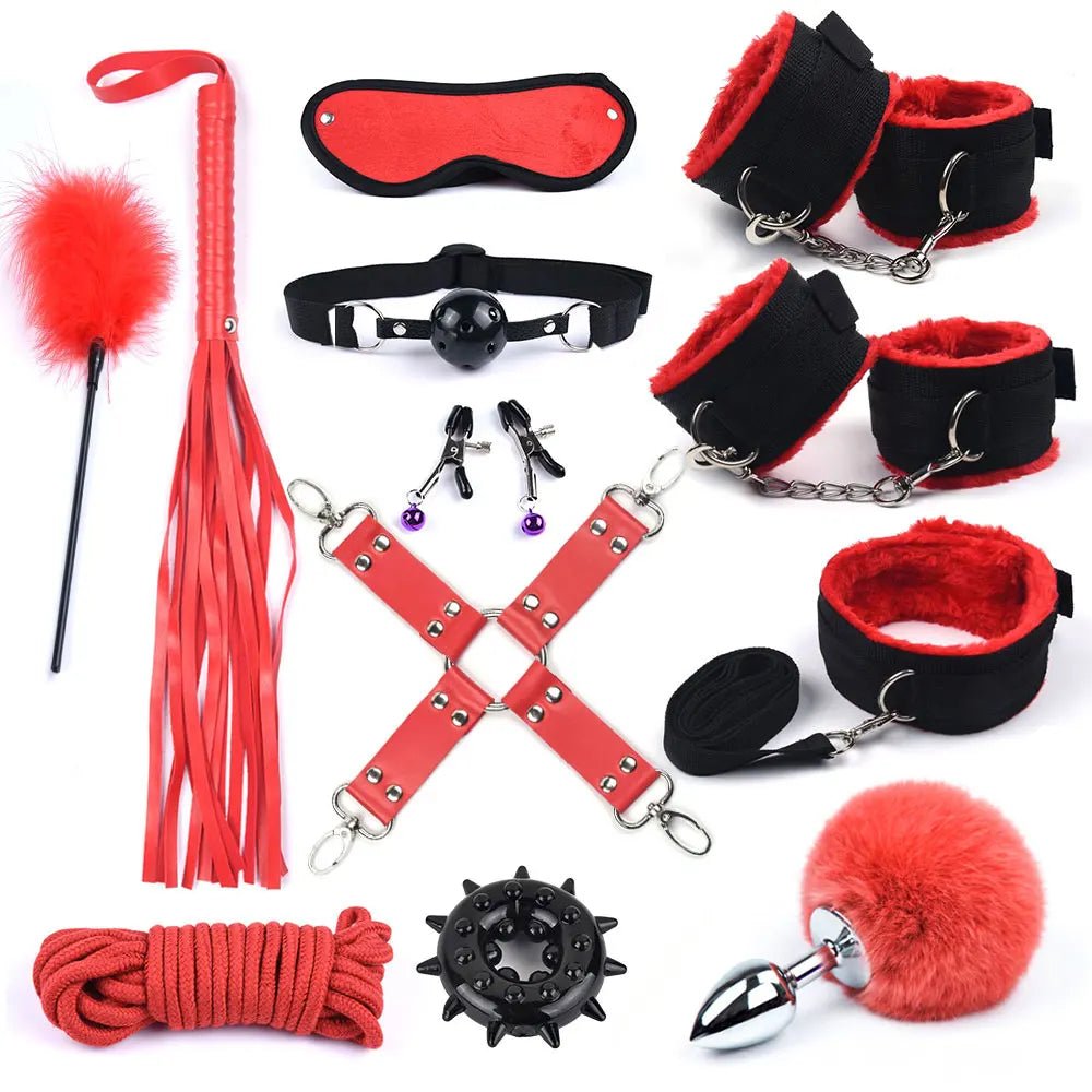 ShadowBound BDSM Bondage Kit for Couples - SinfulX - Personal Care > Sexual Wellness > BDSM Restraints