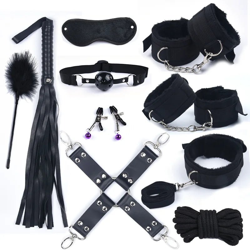 ShadowBound BDSM Bondage Kit for Couples - SinfulX - Personal Care > Sexual Wellness > BDSM Restraints