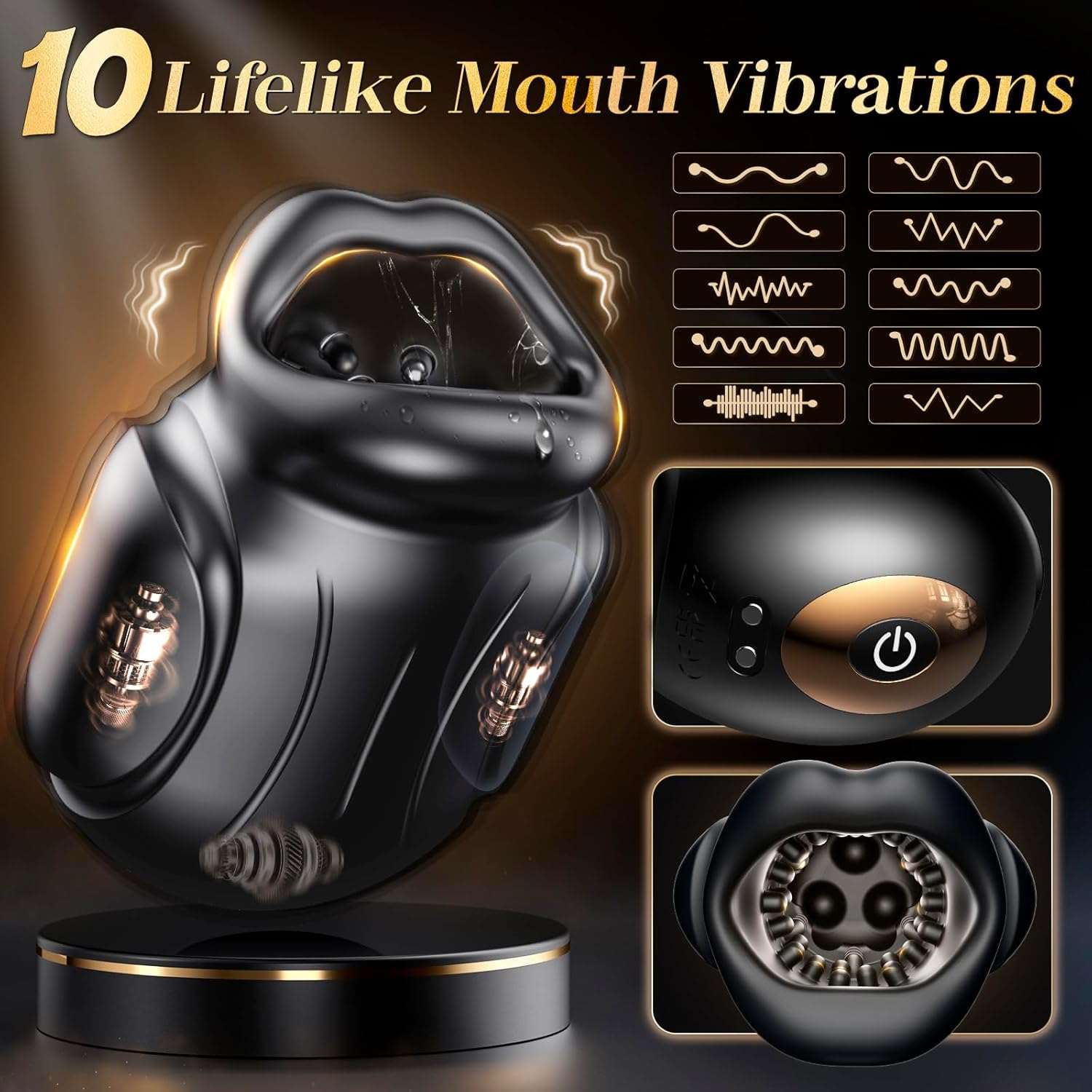 HeatStroke App Control Male Training Masturbator - SinfulX