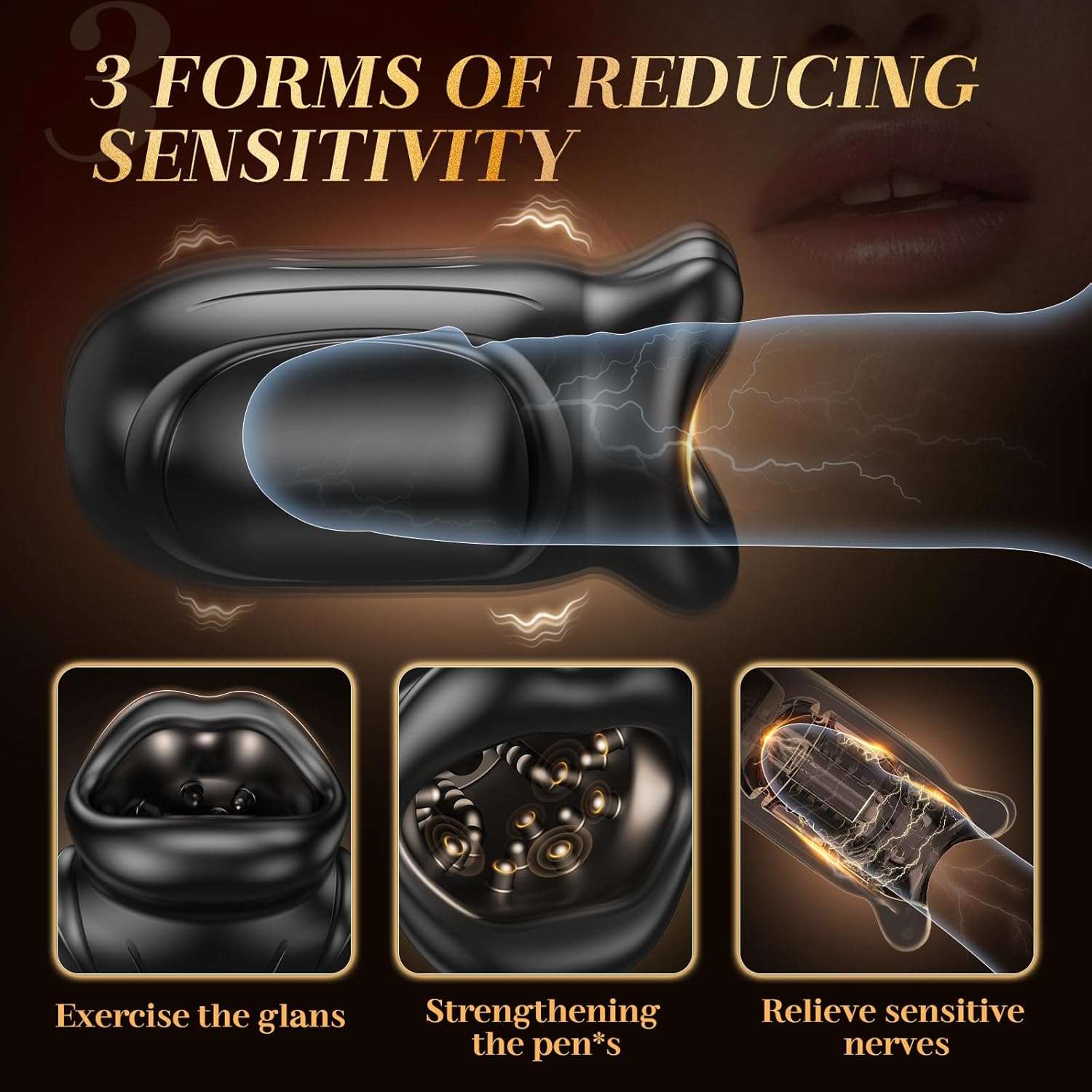 HeatStroke App Control Male Training Masturbator - SinfulX