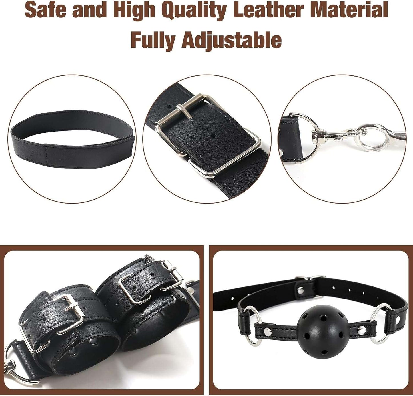HushBound BDSM Anal Hook Bondage Kit - SinfulX