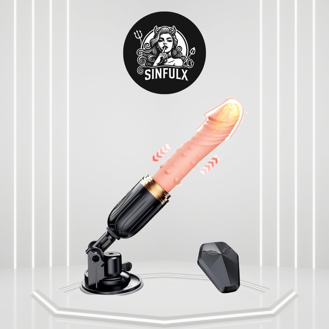 Interactive Thrusting Dildo with Remote Control - SinfulX