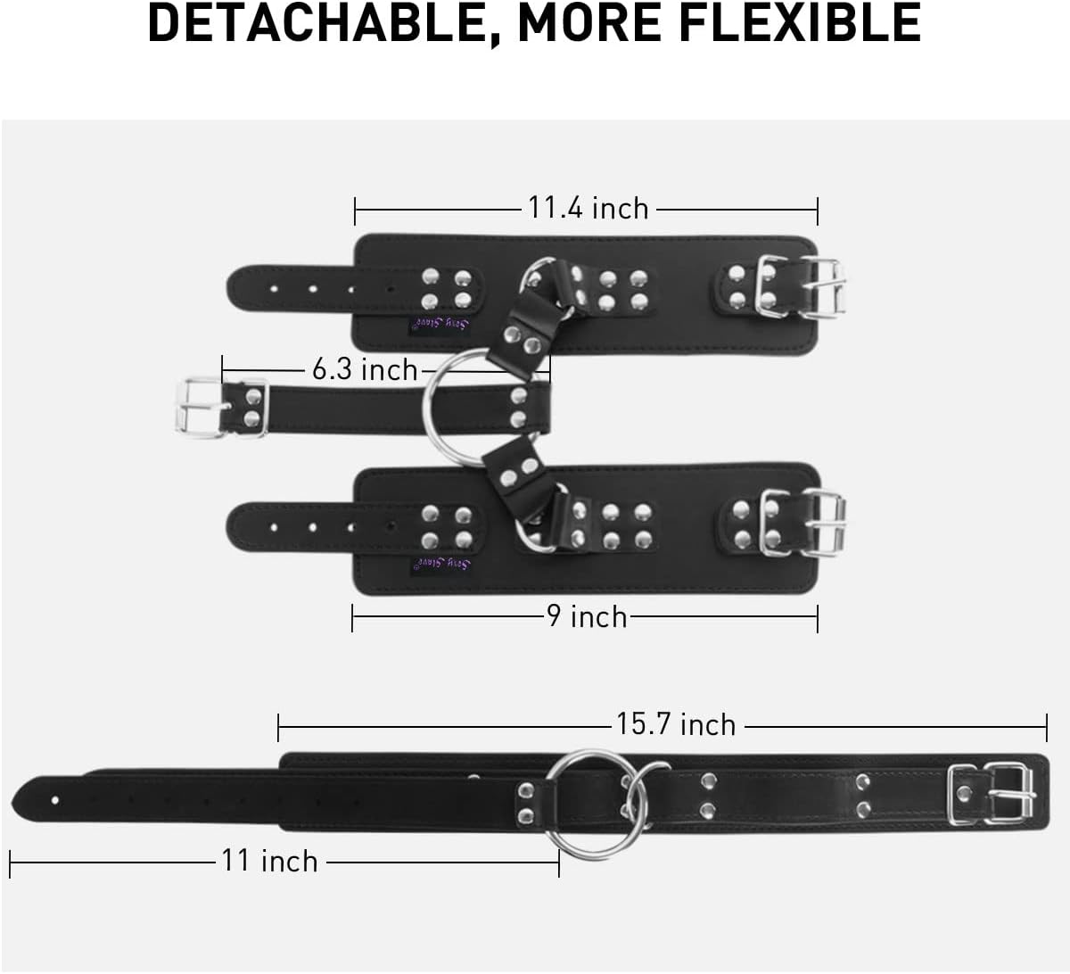 LockLink Neck-to-Wrist BDSM Bondage Restraints_SinfulX_premium_sex_toys