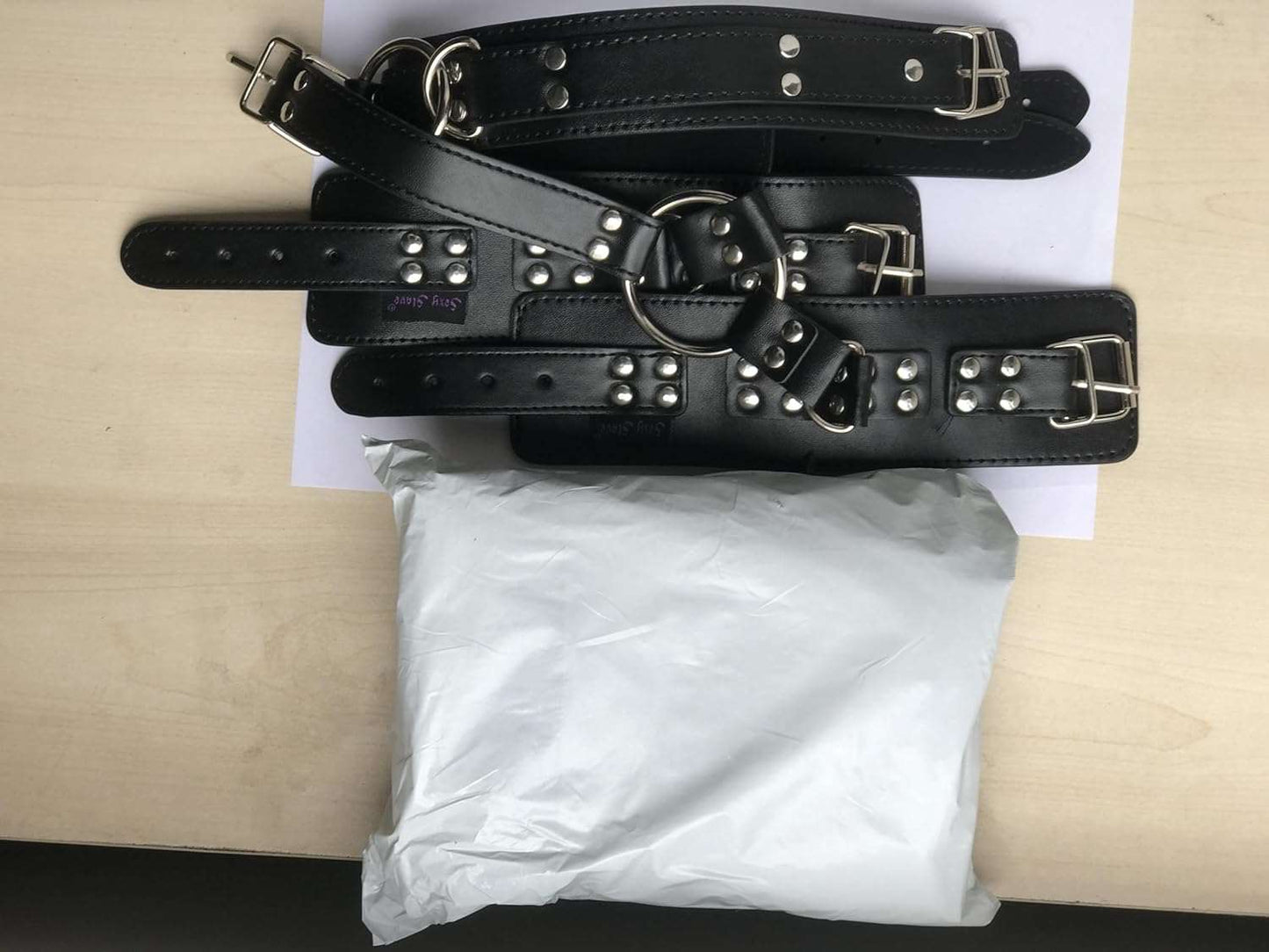 LockLink Neck-to-Wrist BDSM Bondage Restraints_SinfulX_premium_sex_toys