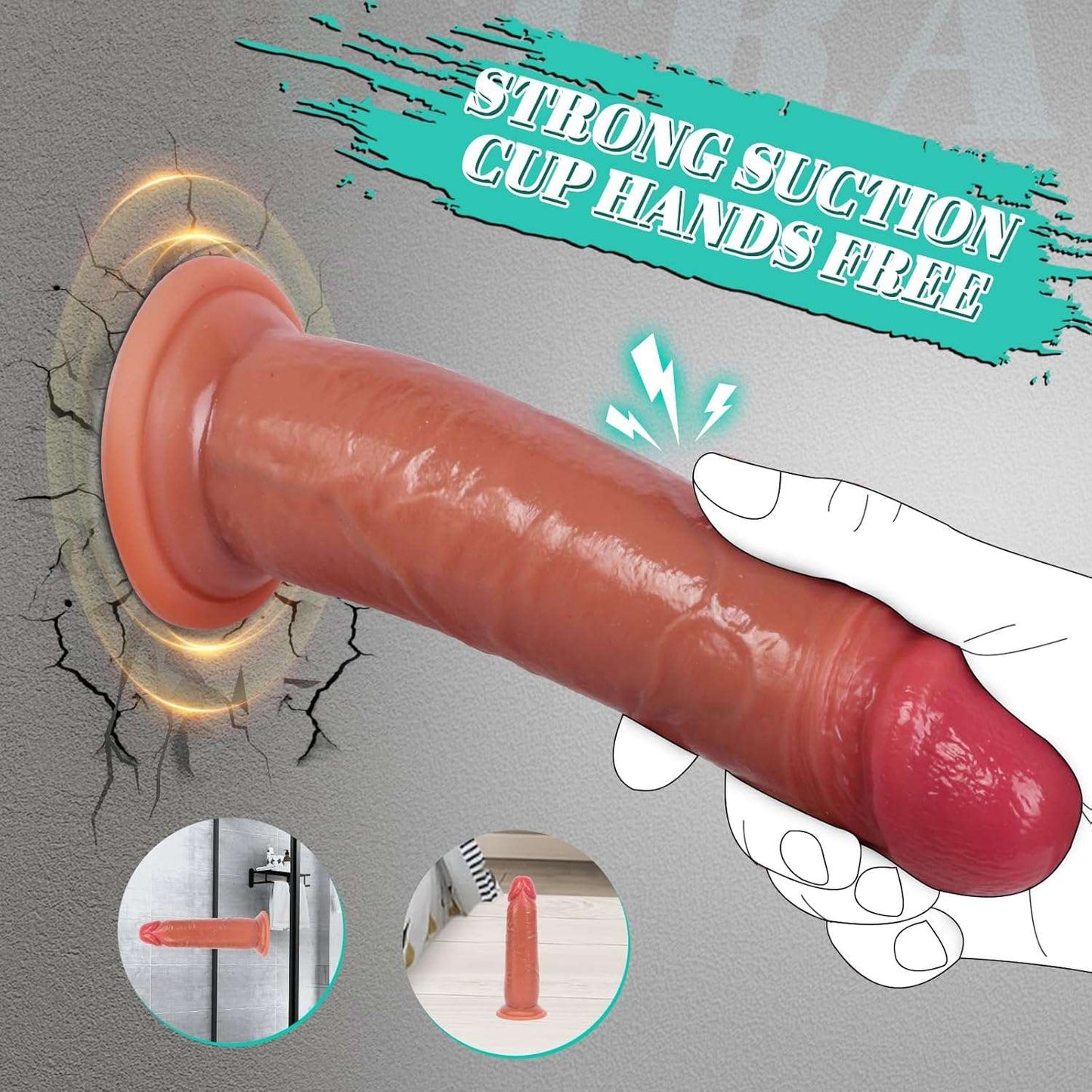 RealSkin Extra Layer Dildo_SinfulX_premium_sex_toys