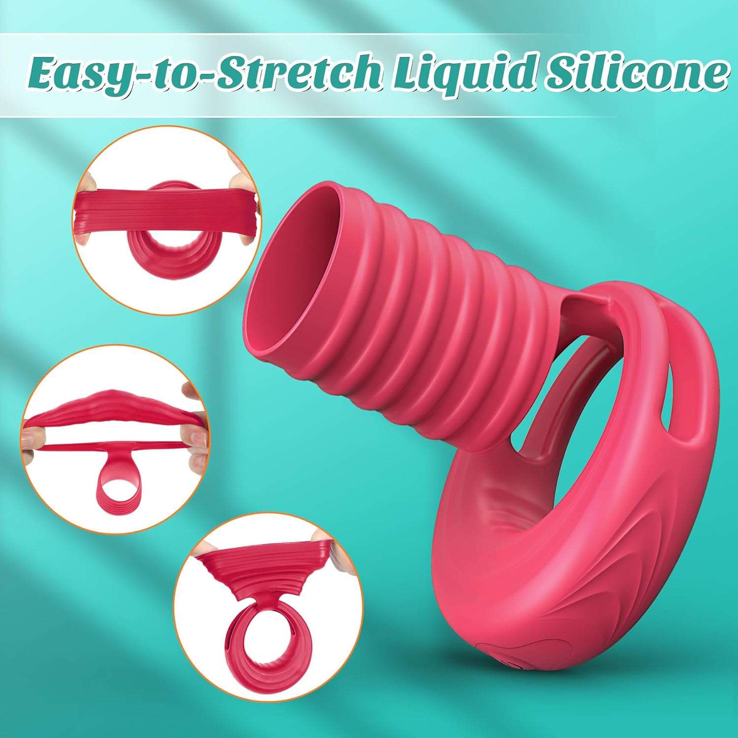 LustHalo Intense Stimulation Remote Control Penis Ring - SinfulX