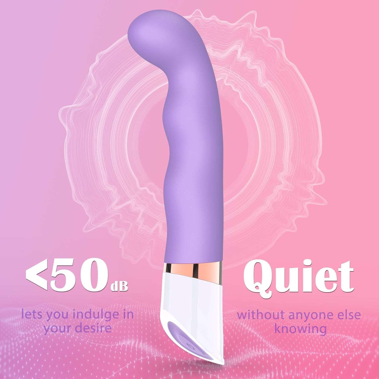 LustPeak Curved G - Spot Vibrator Wand - SinfulX