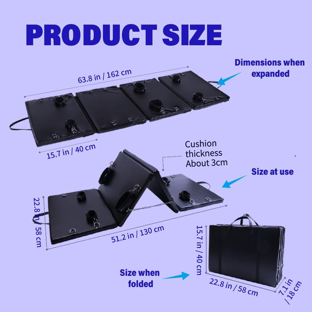LuxeBond Advanced BDSM Restraint Sex Mat - SinfulX