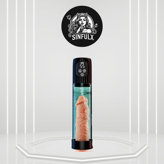 AquaGrip Penis Pump Male Masturbator - SinfulX