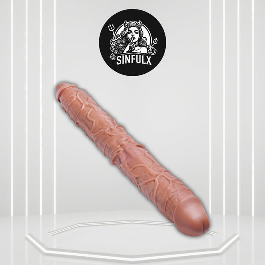 MegaFlex 20.5” XXL Double-Ended Dildo Thick Silicone Toy - SinfulX - Personal Care > Sexual Wellness > Dual-Ended Stimulator