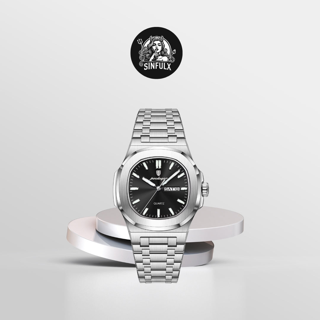 Men’s Luxury Square Watch - SinfulXMen's Watch
