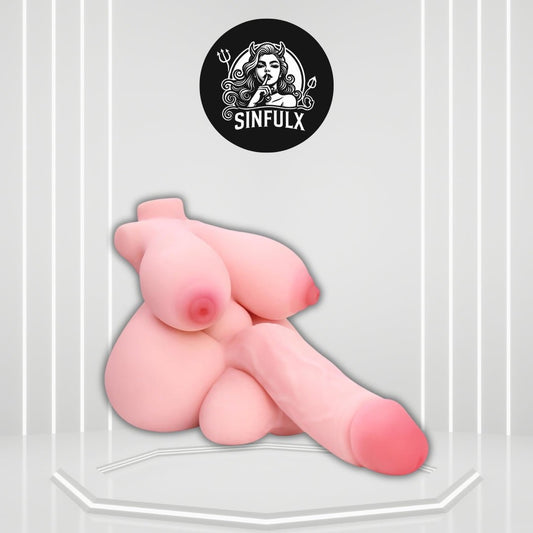 MicroNex Mini Transgender Sex Doll 3.5lb TPE Pocket - SinfulX - Personal Care > Sexual Wellness > Sex Doll