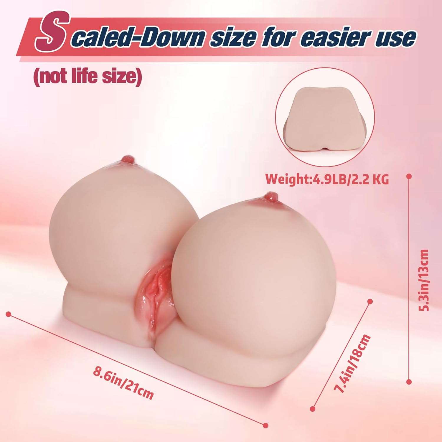 MiniMuse Portable Sex Doll with Realistic Tunnel & Breasts SinfulX MiniMuse Portable Sex Doll with Realistic Tunnel & Breasts SinfulX