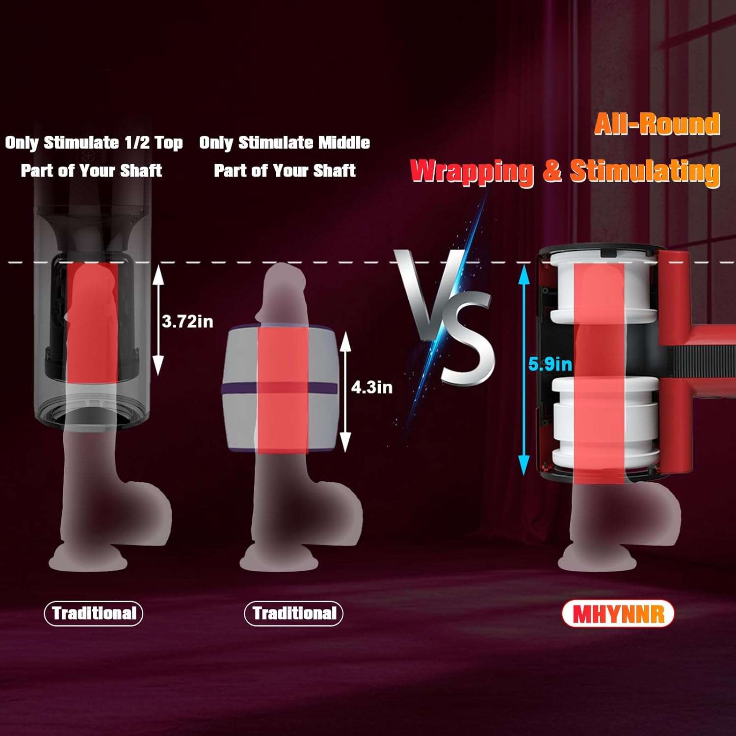 MonarchEdge Automatic Thrusting Rotating Masturbator - SinfulX