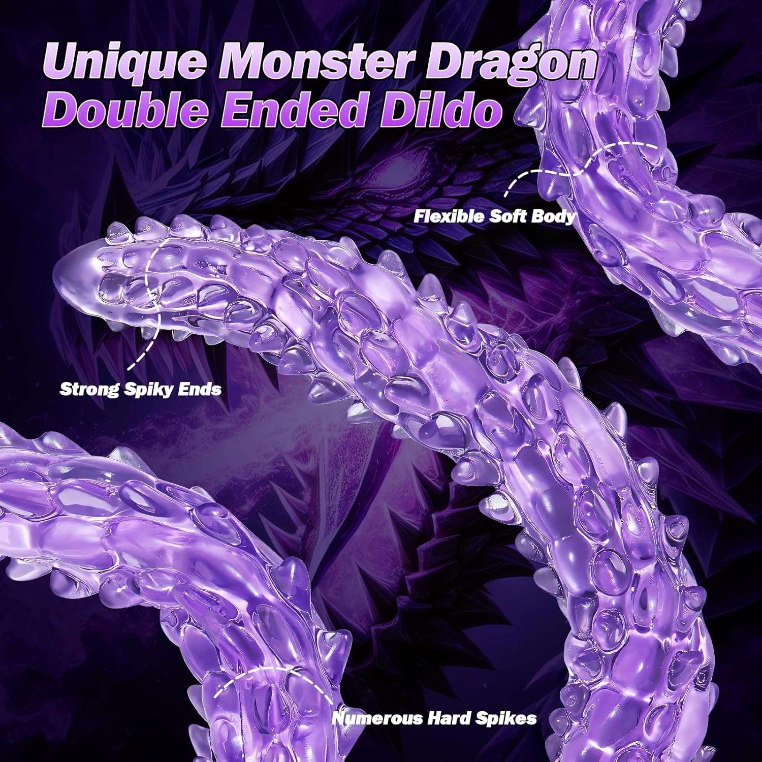 MonsterCore Double Ended Anal Dildo - SinfulX