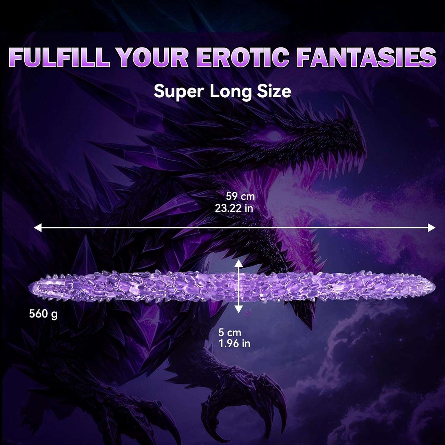 MonsterCore Double Ended Anal Dildo - SinfulX