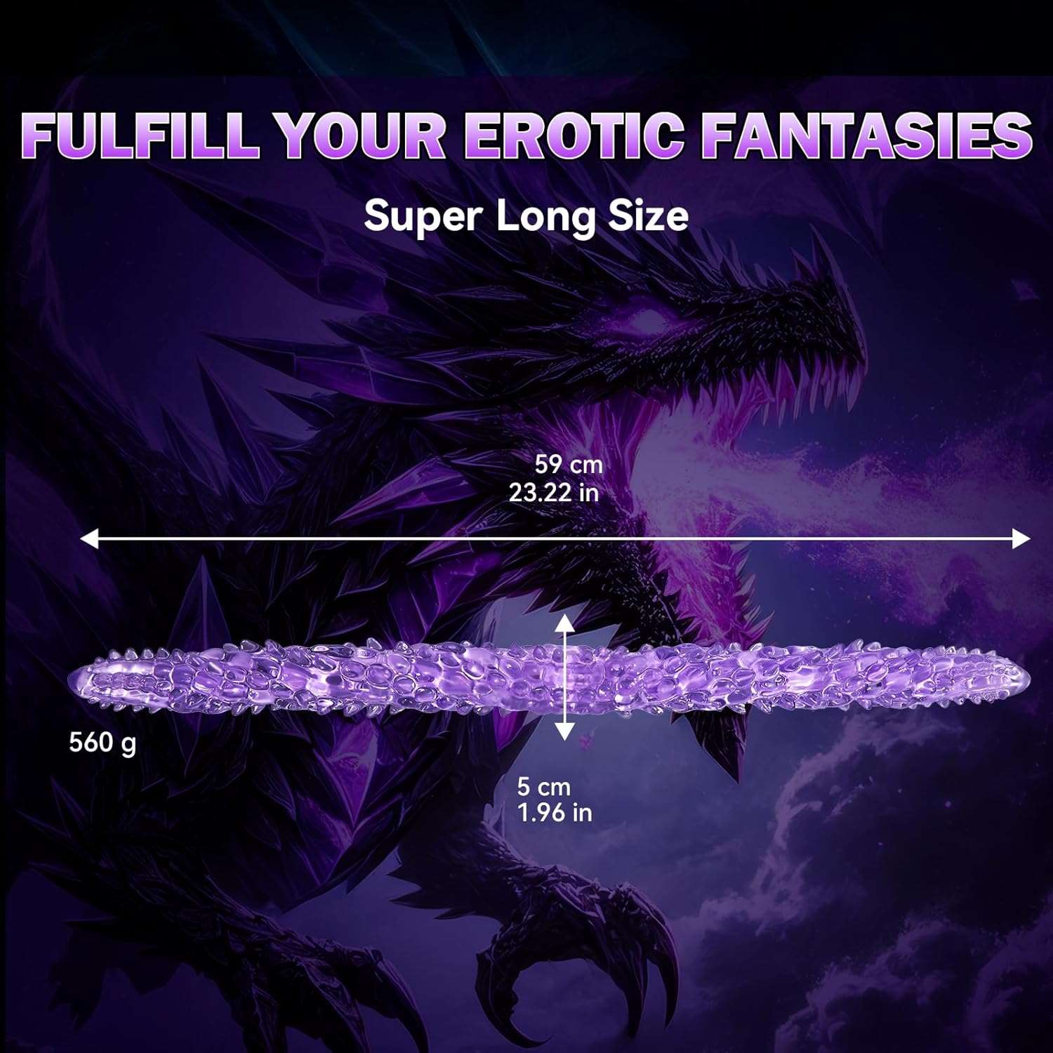 MonsterCore Double Ended Anal Dildo - SinfulX
