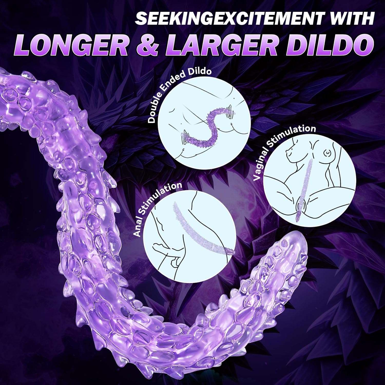 MonsterCore Double Ended Anal Dildo - SinfulX