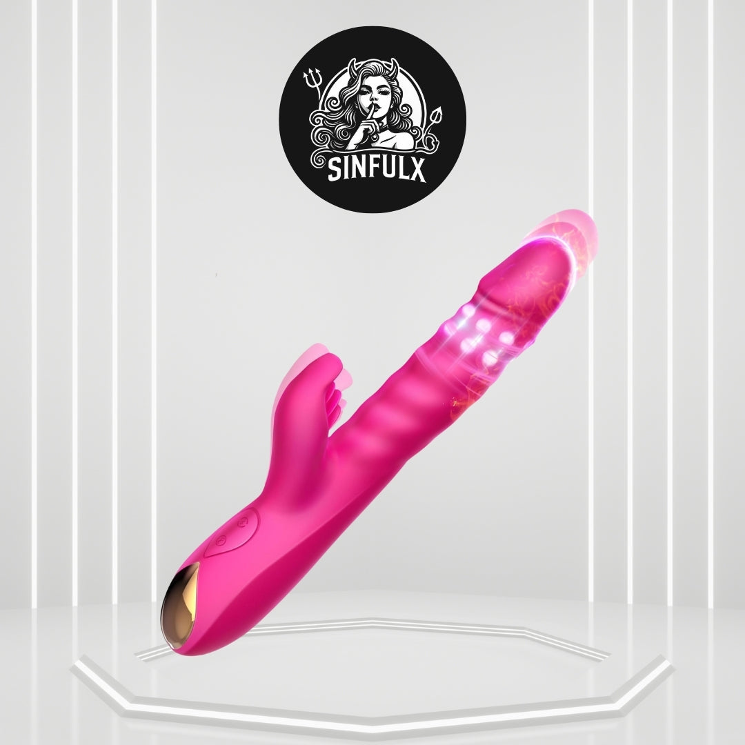 MotionRover Thrusting & Rotating Pleasure Dildo Vibrator_SinfulX_premium_sex_toys