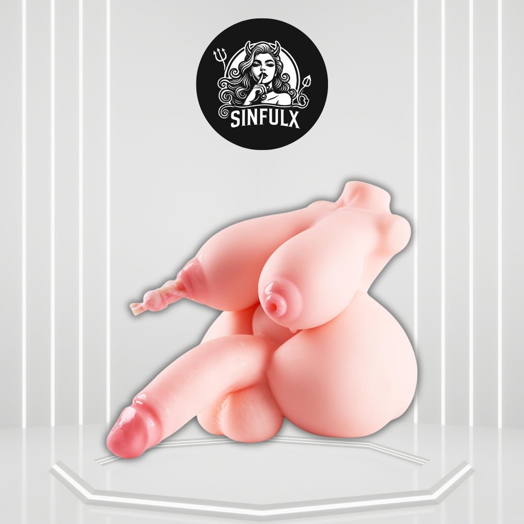 NexaraX 4 - in - 1 Transgender Sex Doll Pocket Torso TPE - SinfulX - Personal Care > Sexual Wellness > Sex Doll