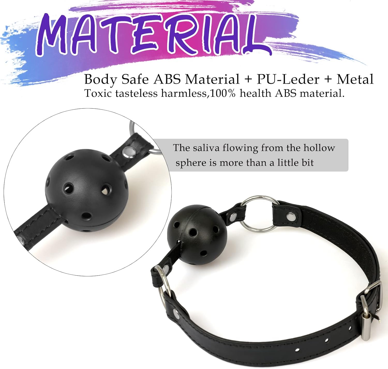 NobleBond BDSM Nipple Clamps Gag Set - SinfulX