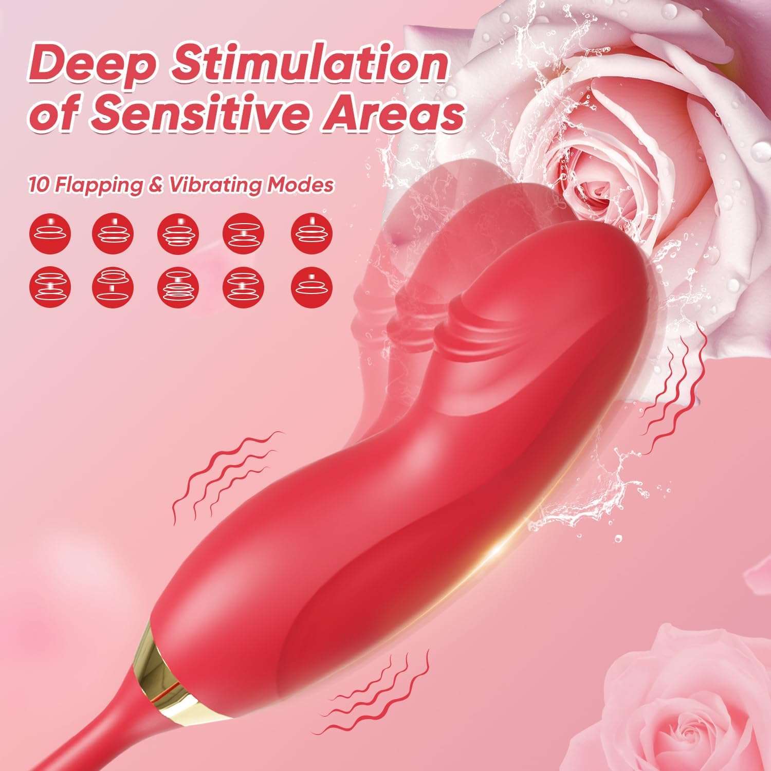 OrchidRush Rose G - Spot Clitoral Vibrator - SinfulX