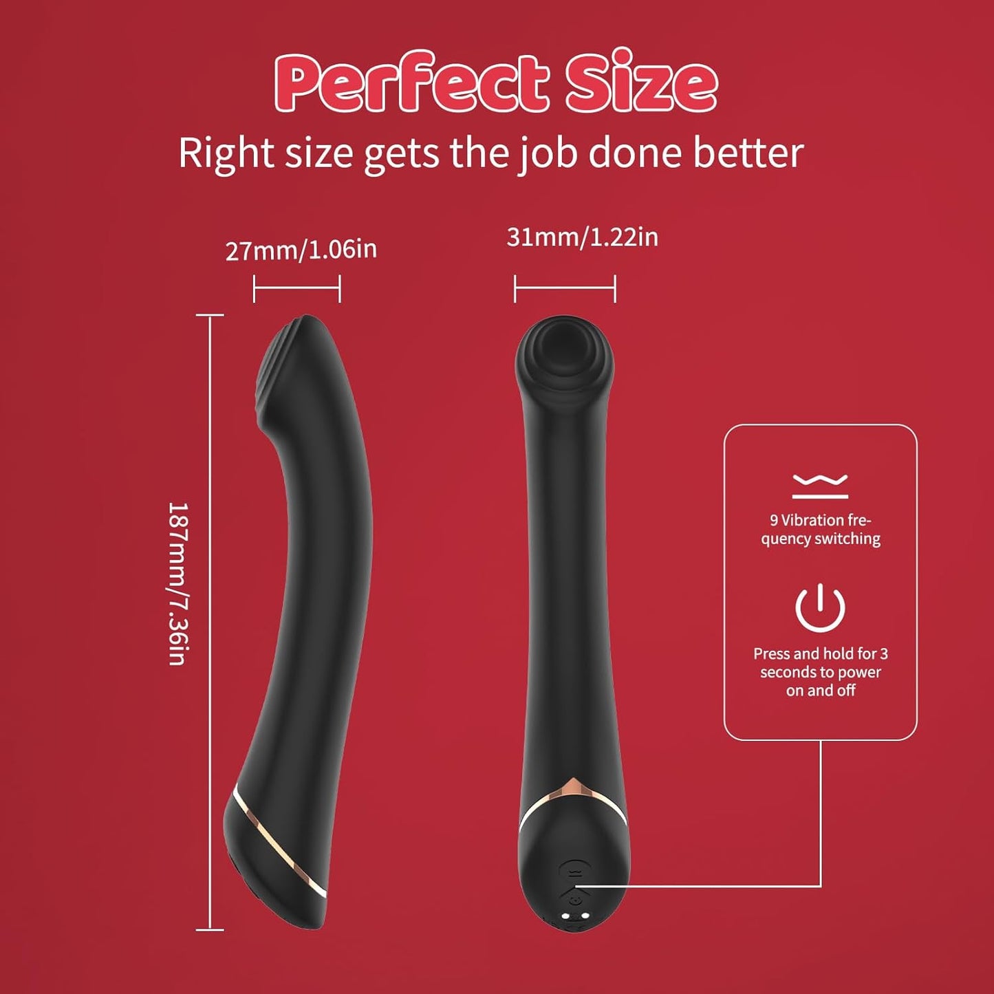 PassionSurge G - Spot Vibrator - SinfulX