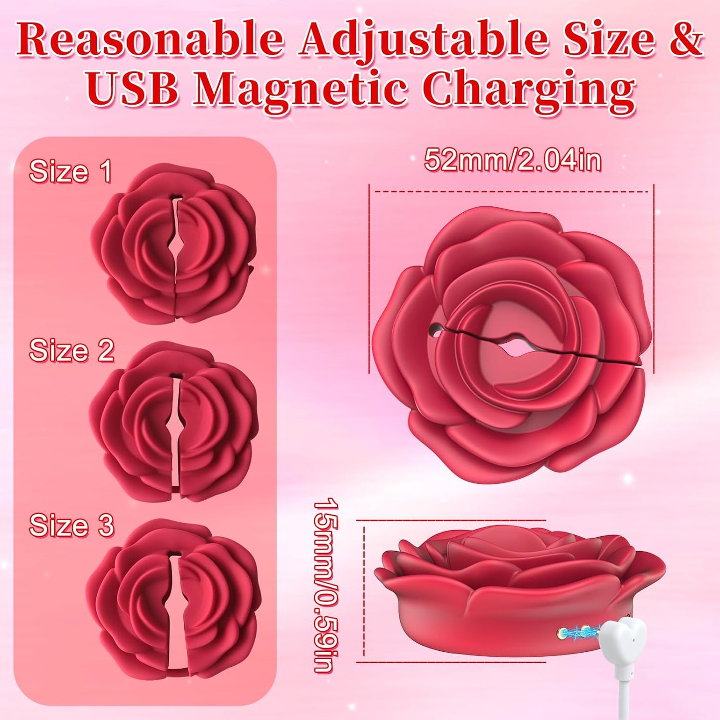 PetalClasp Luxury Rose Design Nipple Clamps_SinfulX_premium_sex_toys