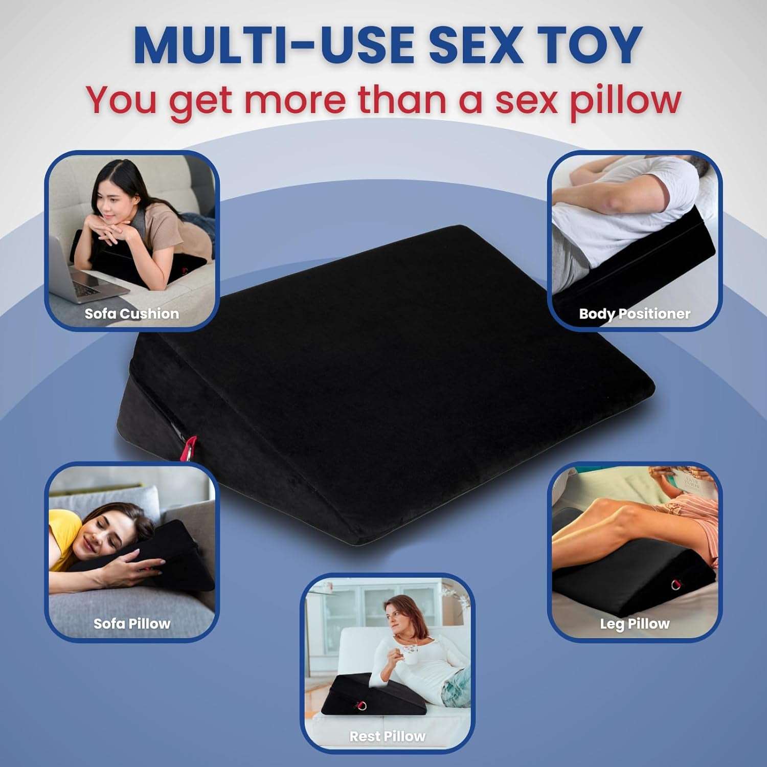 PillowOdyssey BDSM Positions Sex Pillow Set - SinfulX