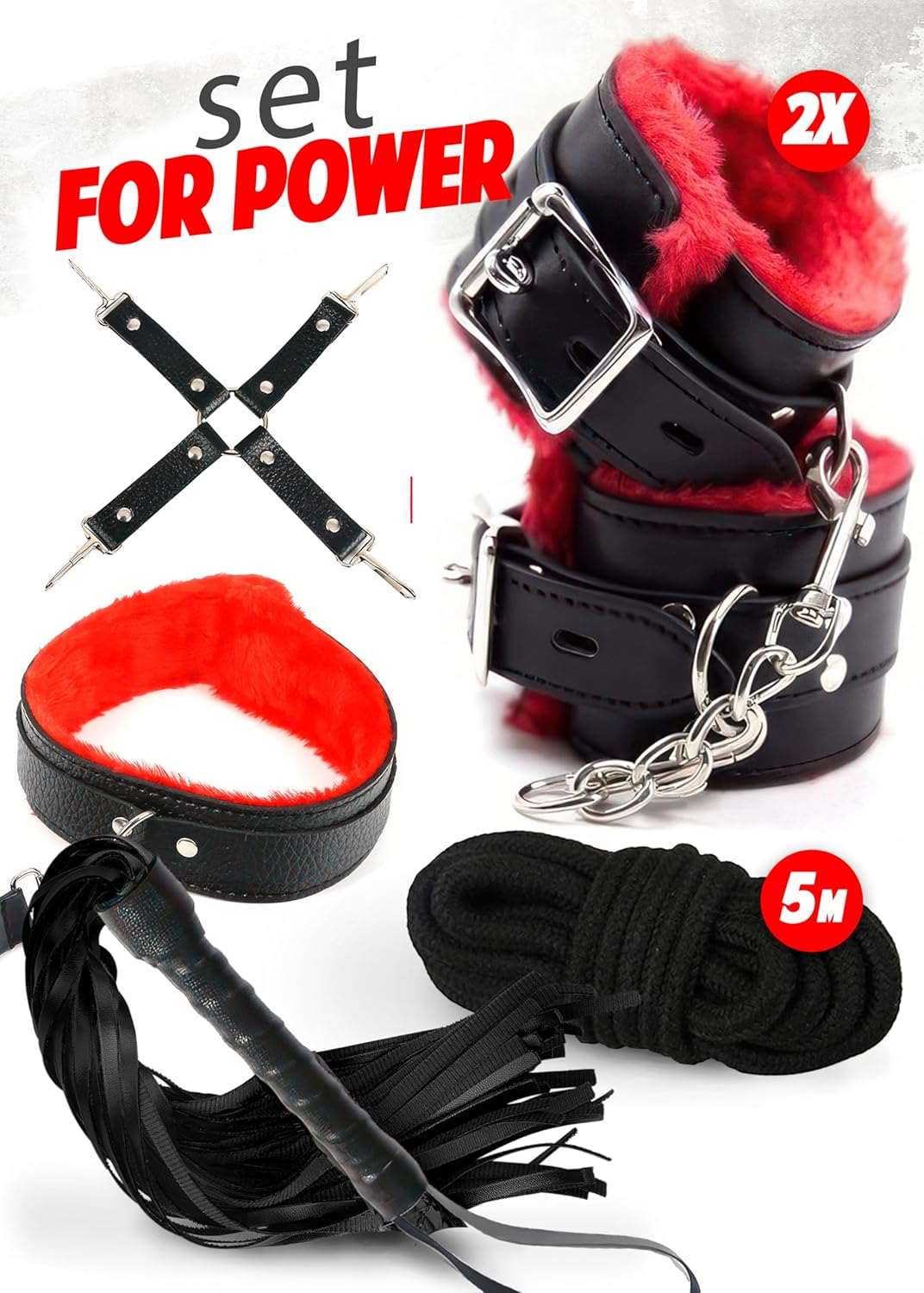 PlayfulBeginnings BDSM Fetish Restraint Gear Set_SinfulX_premium_sex_toys