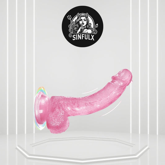 PleasureReach 7.9-Inch Realistic Dildo_SinfulX_premium_sex_toys