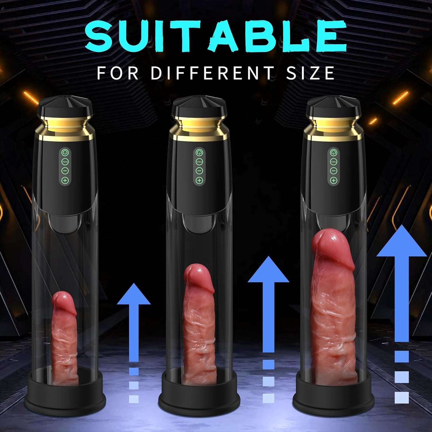 PowerBoost Luxury Penis Vacuum Enhancement Pump - SinfulX