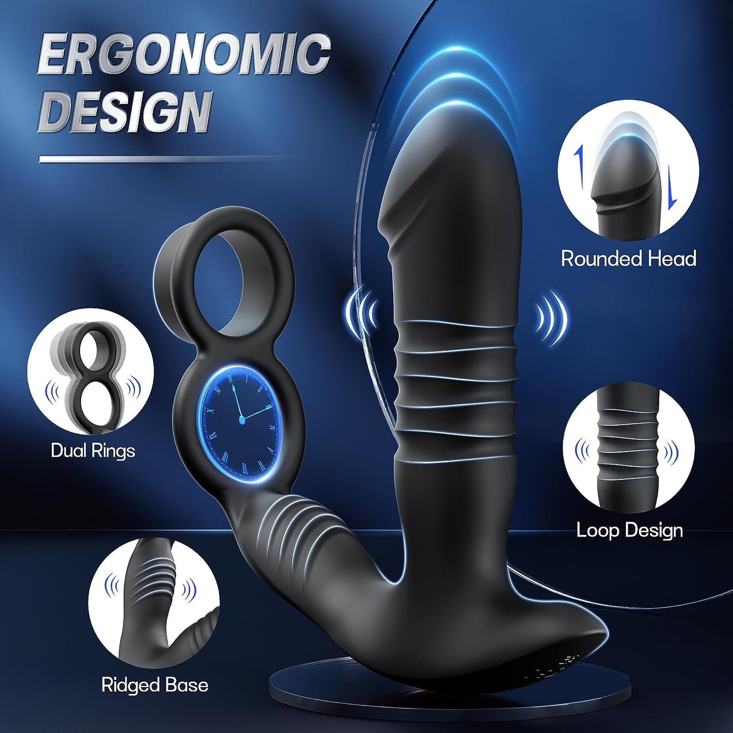 PowerCircle Thrusting Prostate Massager with Cock Ring_SinfulX_premium_sex_toys