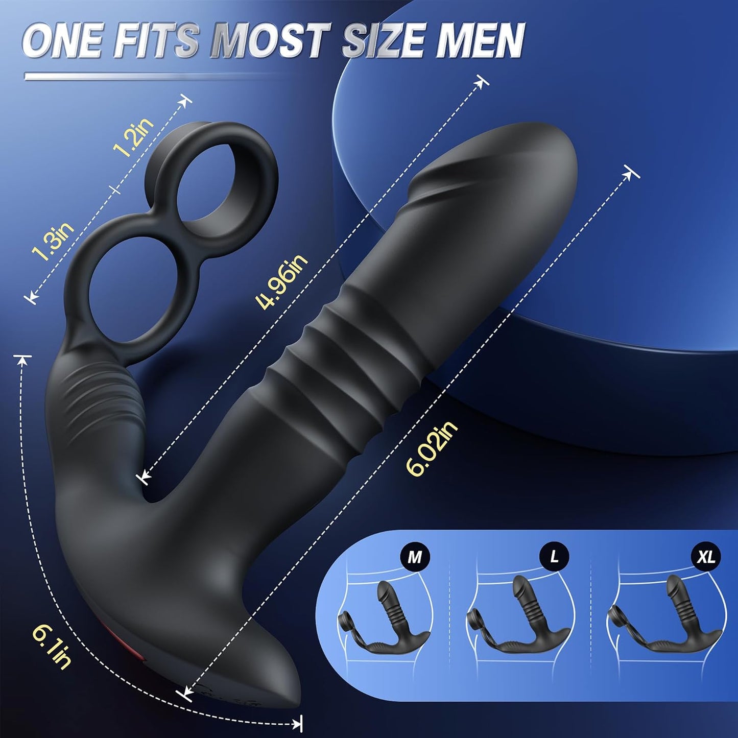 PowerCircle Thrusting Prostate Massager with Cock Ring_SinfulX_premium_sex_toys