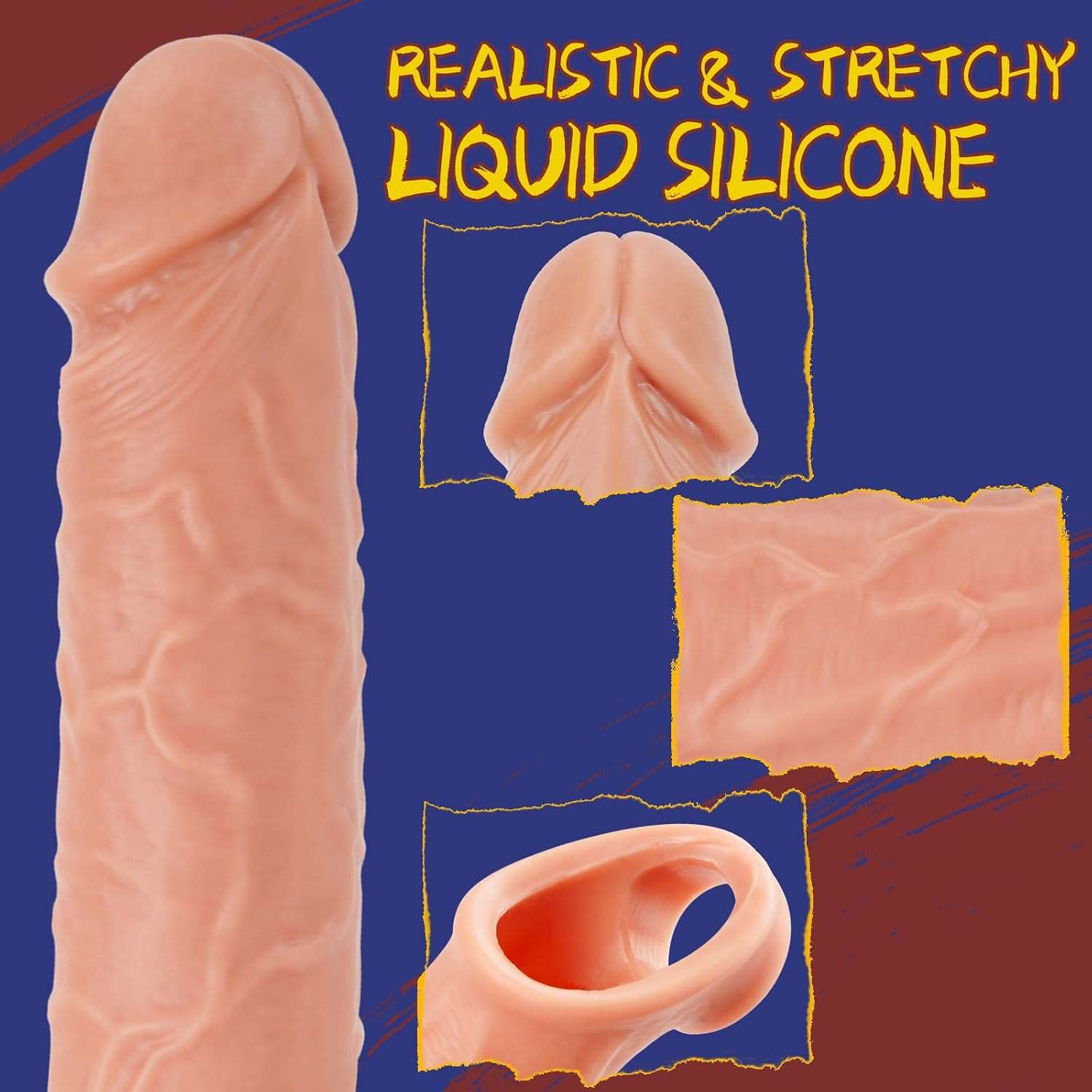 PowerGrip Vibrating Penis Extension Sleeve Set_SinfulX_premium_sex_toys