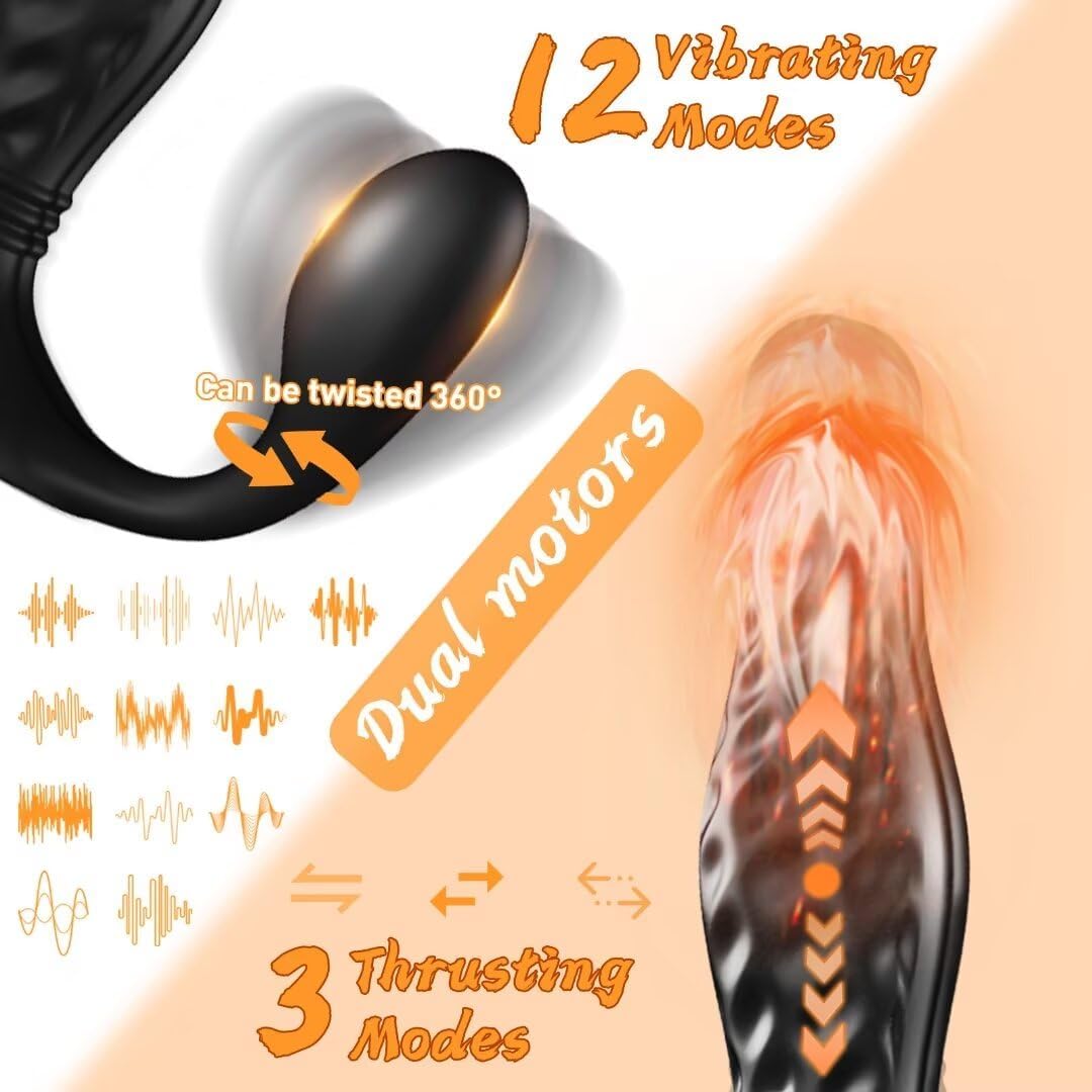 PowerPeak Remote Control Prostate Massager Anal Vibrator - SinfulX