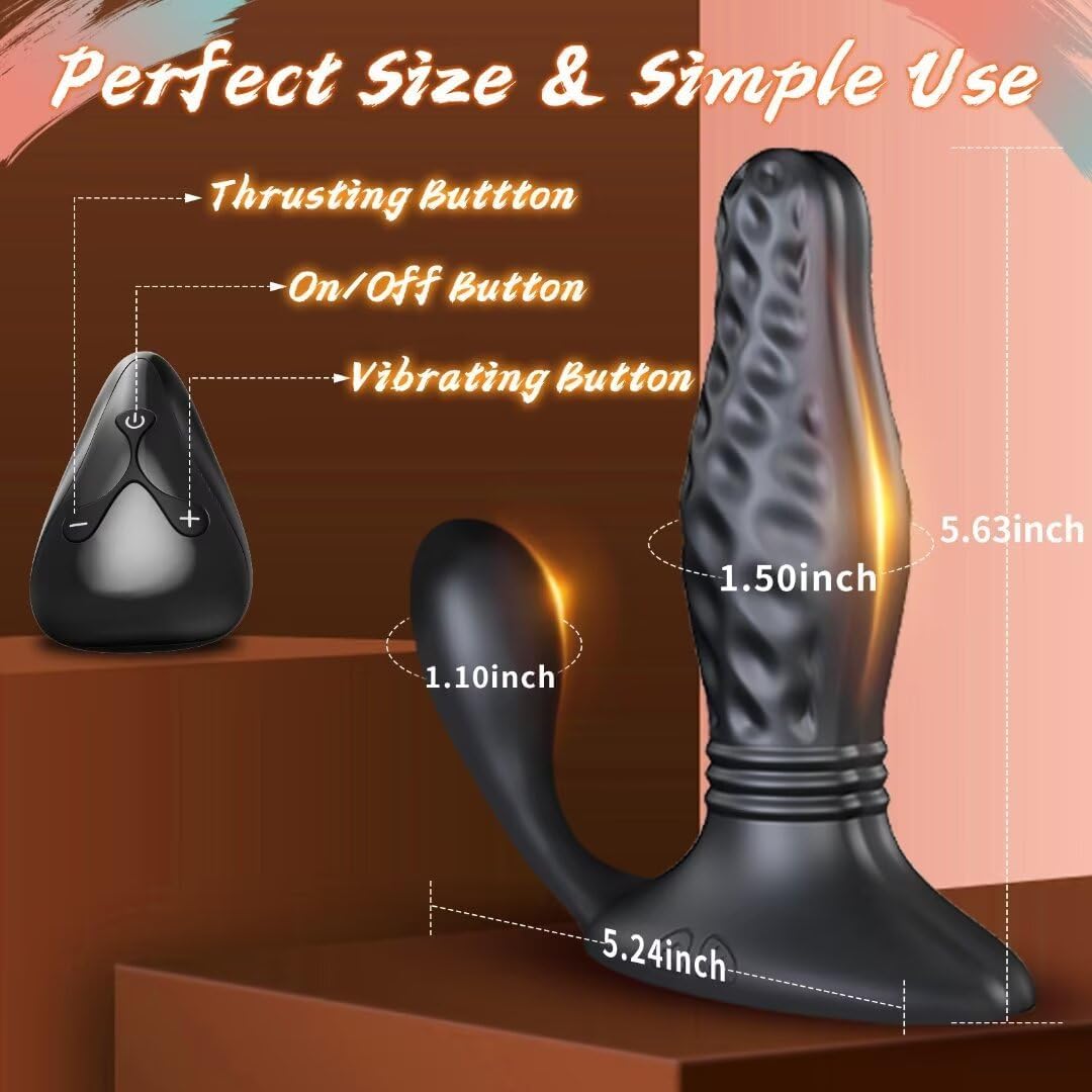 PowerPeak Remote Control Prostate Massager Anal Vibrator - SinfulX